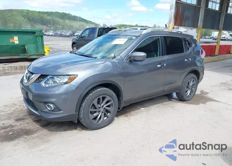 2016 Nissan Rogue Sl z USA, uszkodzony, nr VIN 5N1AT2MV3GC760084